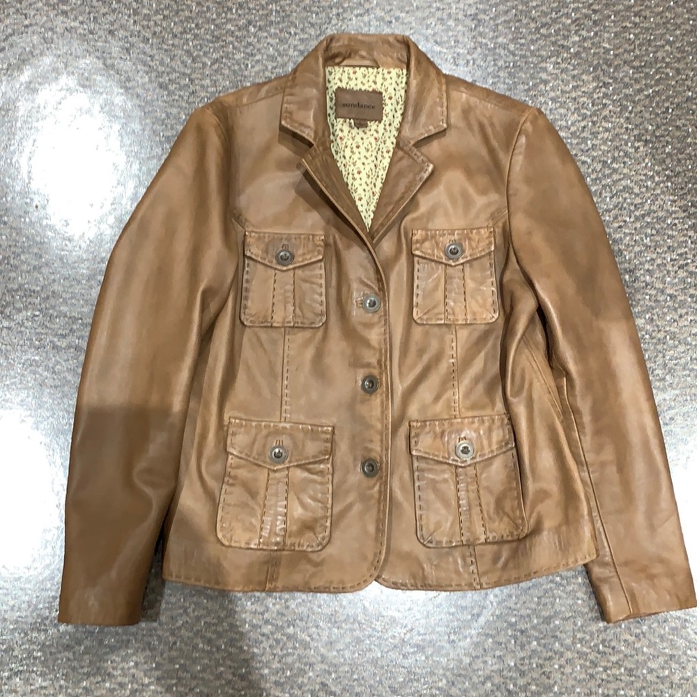 Sundance Leather Jacket - L